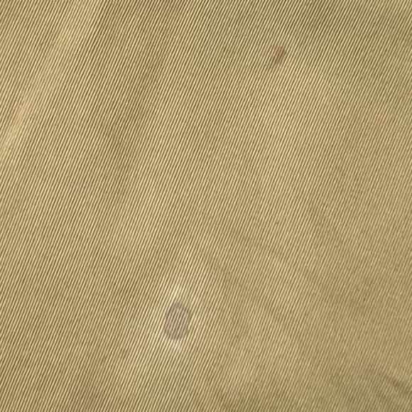 TOMMY HILFIGER Khaki Embroidered Crest Cotton Twill Pleated Chino Midi Skirt L - Picture 13 of 14